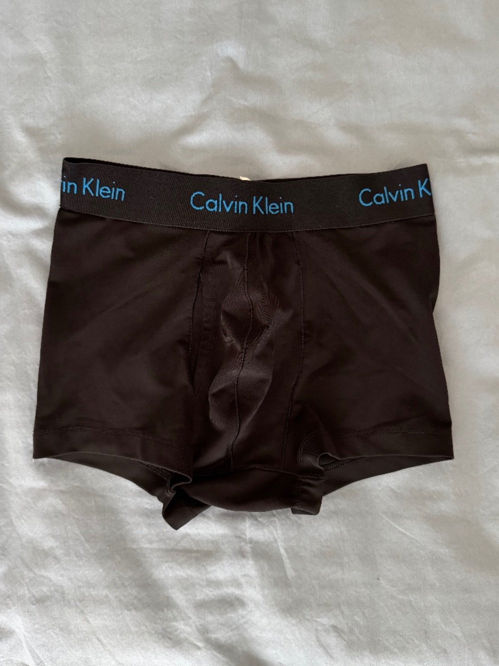 Calvin Klein Flexible Fit Low-Rise Trunks - Black - NWT - Small
